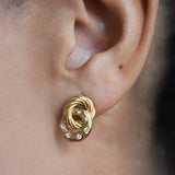 Aretes de círculo doble