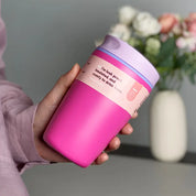 Vaso de acero inoxidable con tapa aislada