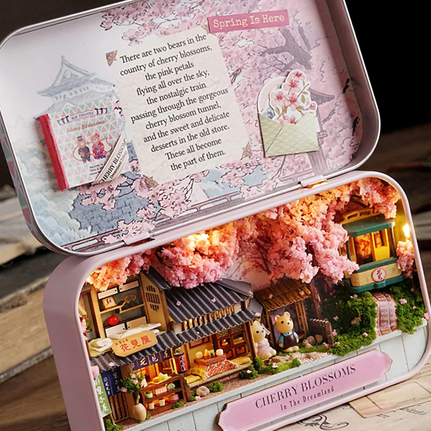 Mini casa armable con miniaturas - Dressygt