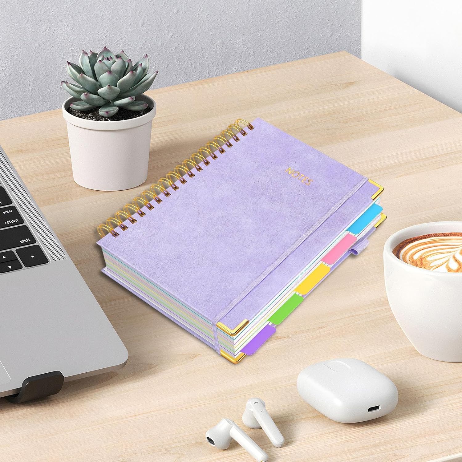 Cuaderno de notas con 5 separadores - Dressygt