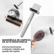 Limpiador de cepillos para cabello