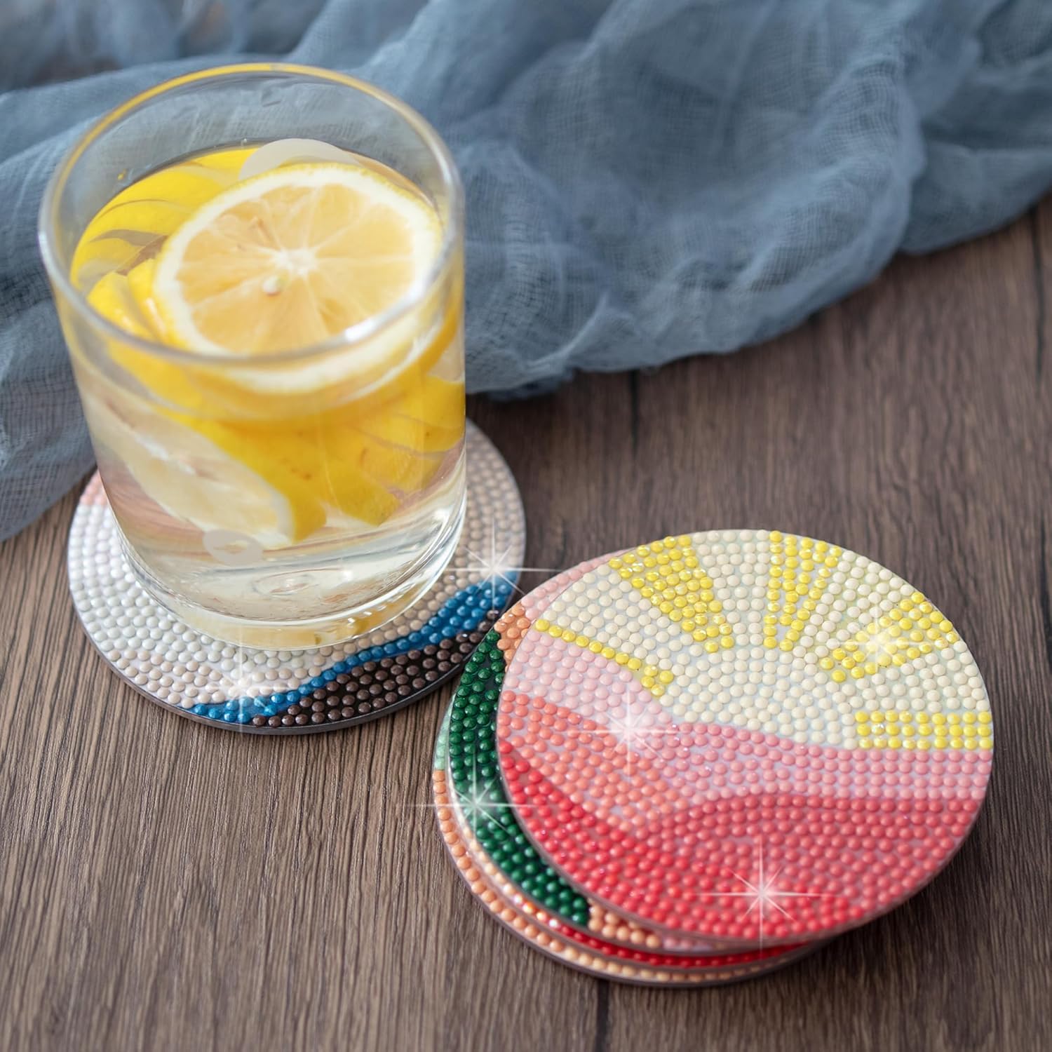 Kit DIY posavasos de diamante con soporte - Dressygt