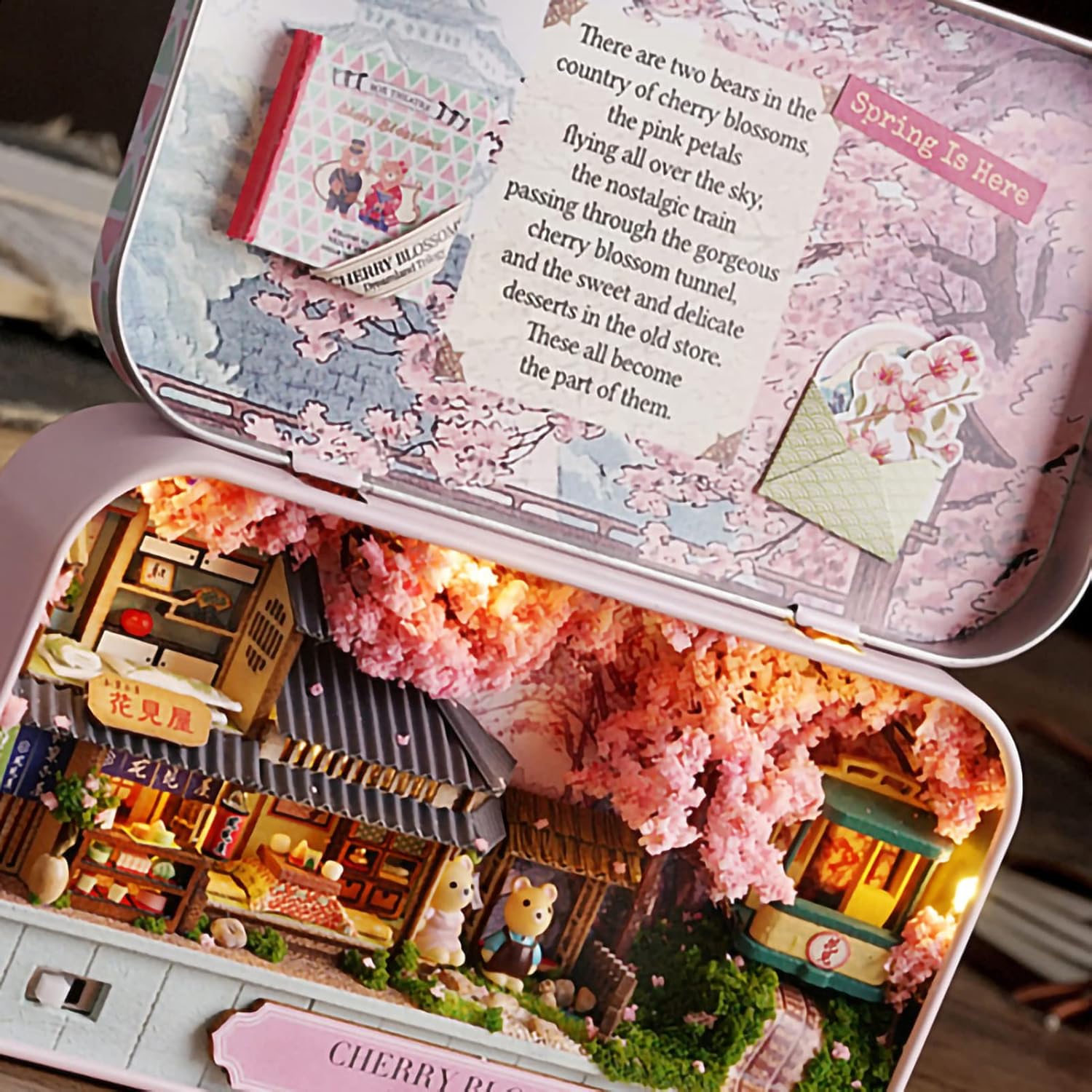 Mini casa armable con miniaturas - Dressygt