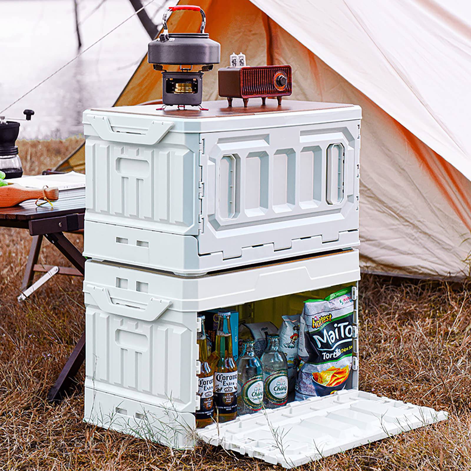 Caja plegable para acampar - Dressygt