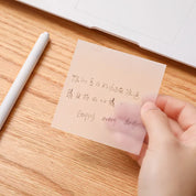 Post-it transparentes
