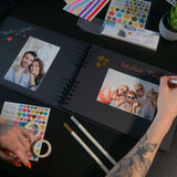 Set de libreta y marcadores
