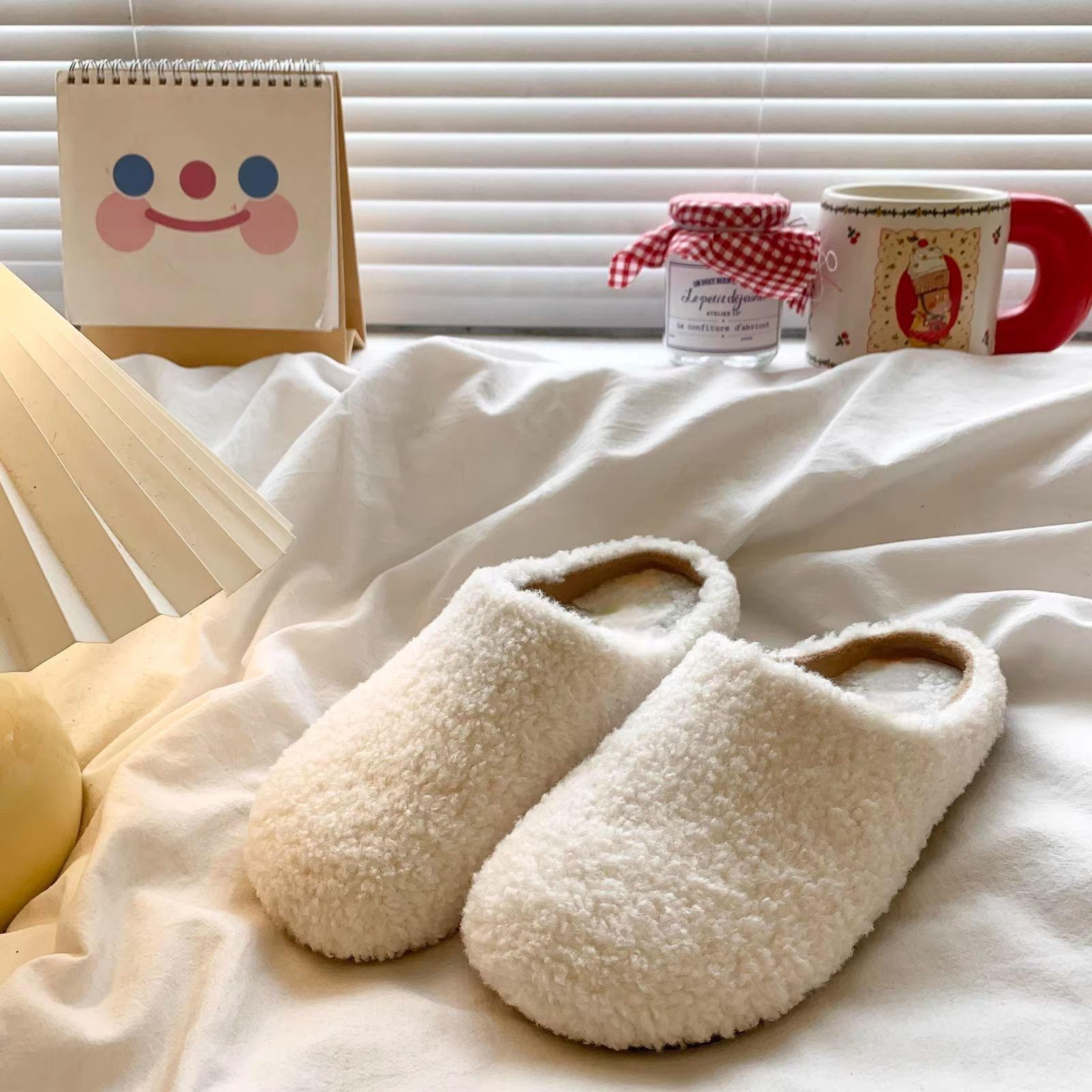 Pantuflas afelpadas antideslizantes