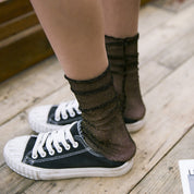 Calcetas transparentes con brillo - Dressygt