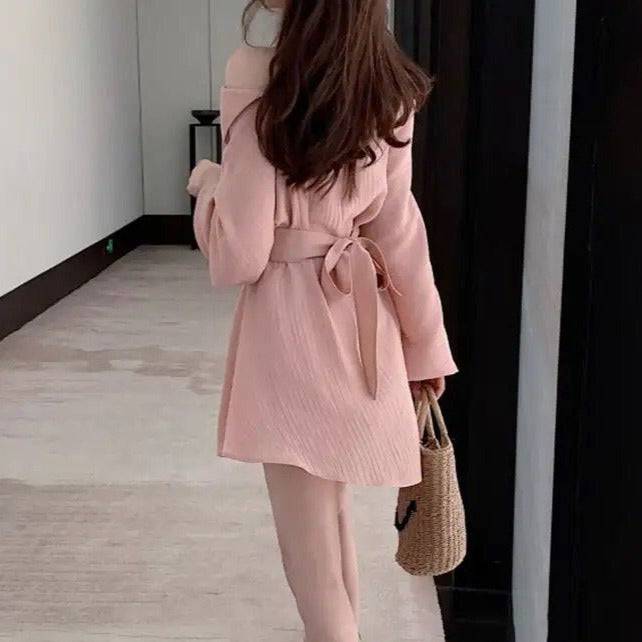 Vestido de hombros descubiertos
