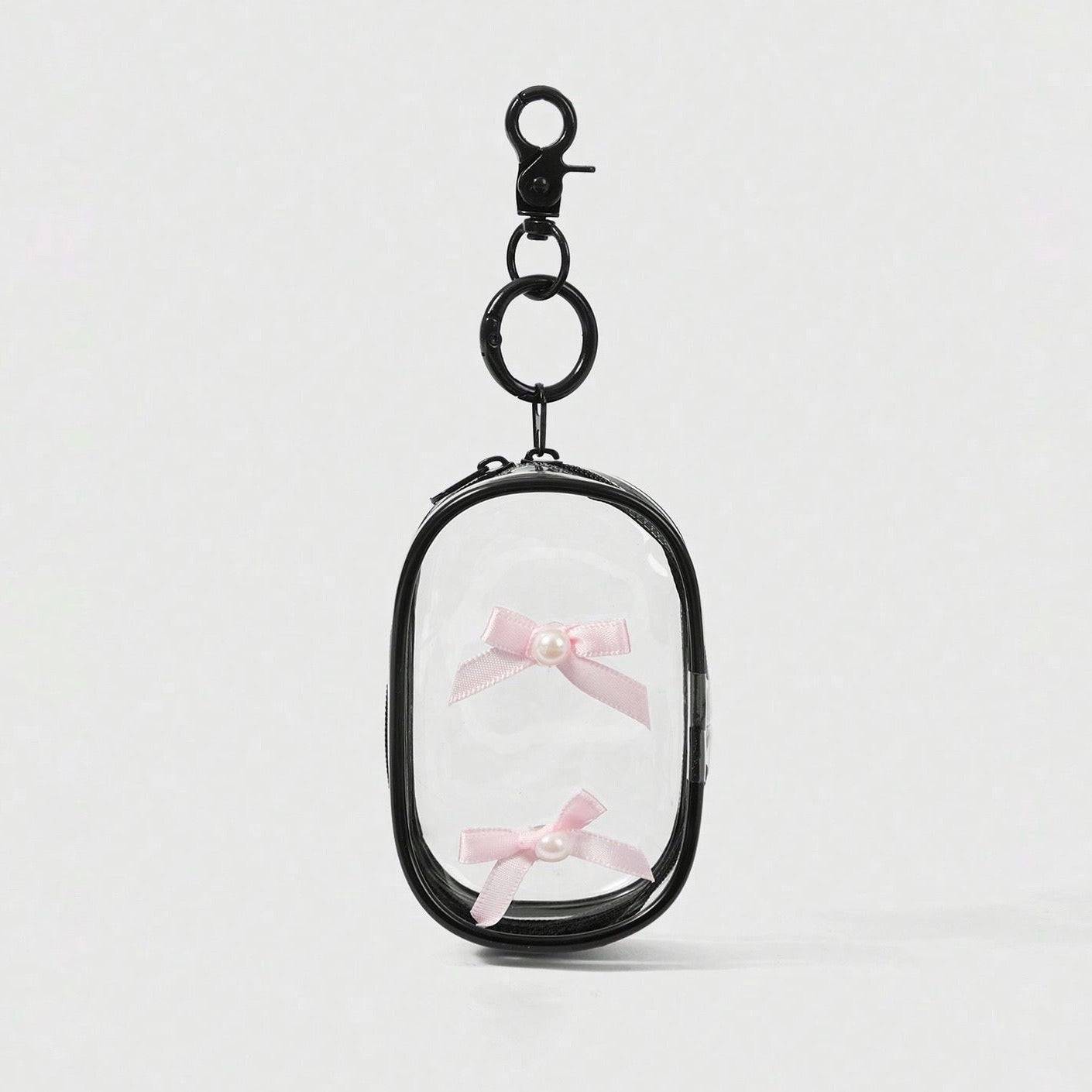 Mini bolso transparente tipo llavero - Dressygt