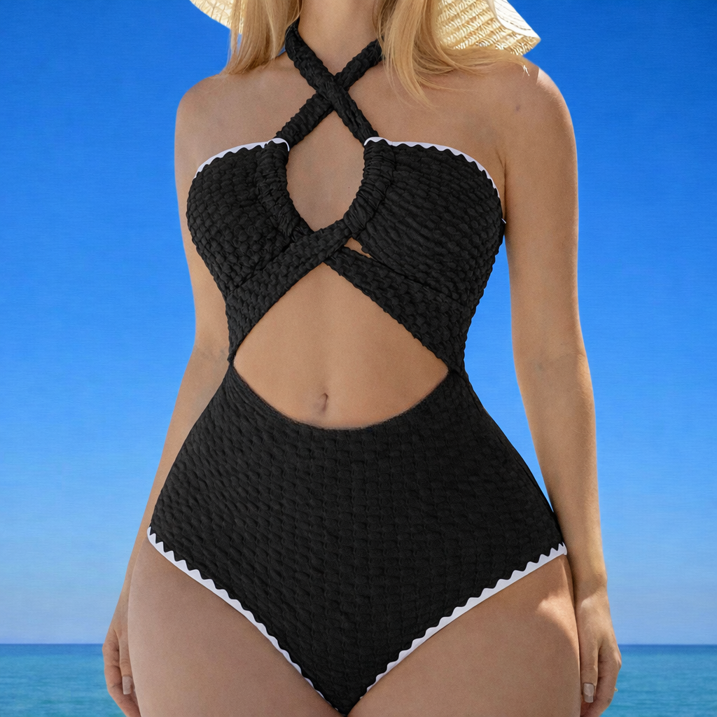 Traje de baño entero texturizado - Dressygt