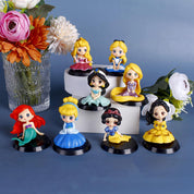 Colección de 8 mini figuras de princesas clásicas - Dressygt