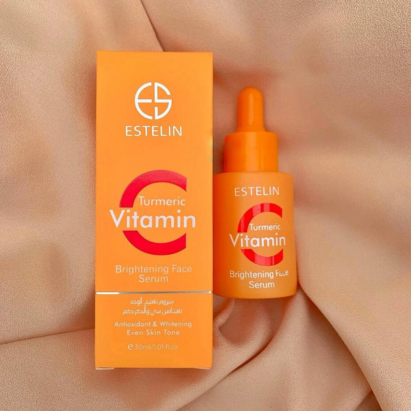 Serum facial ESTELIN vitamina C ,Ácido hialuronico, retinol