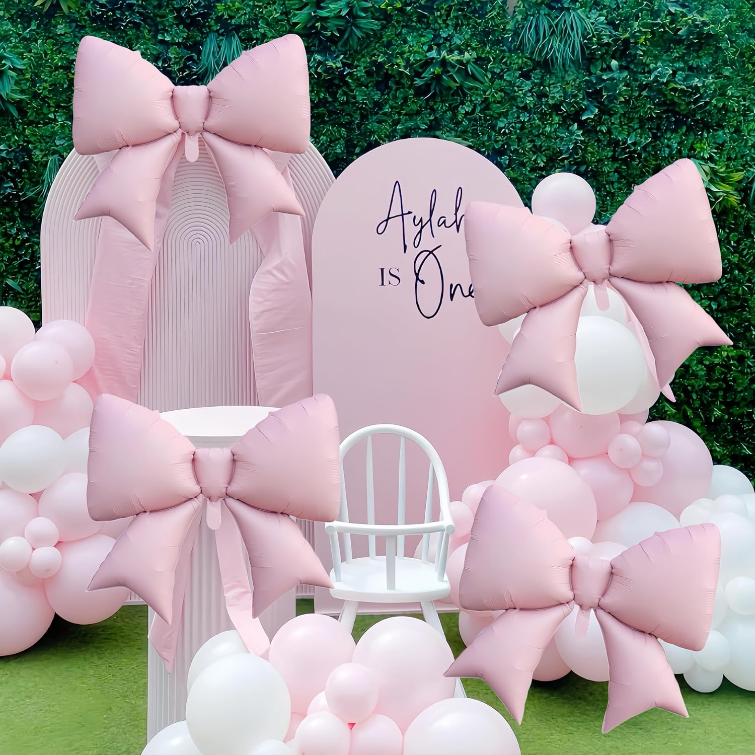 Globo metálico en forma de moño - Dressygt