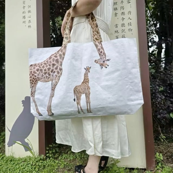 Bolsa diseño de jirafa