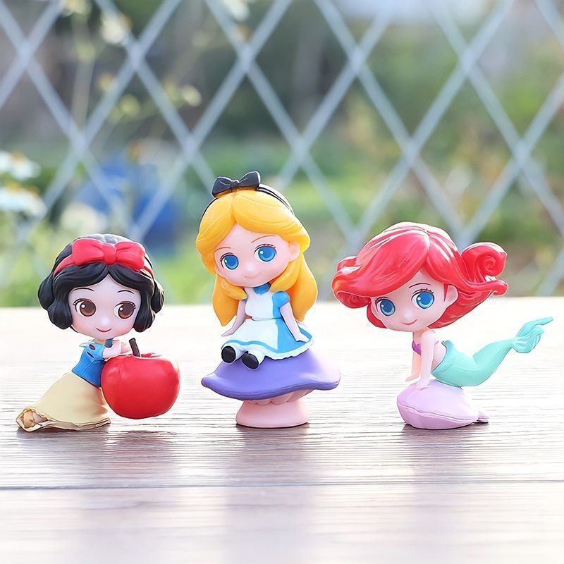 Set de 3 figuras de princesas