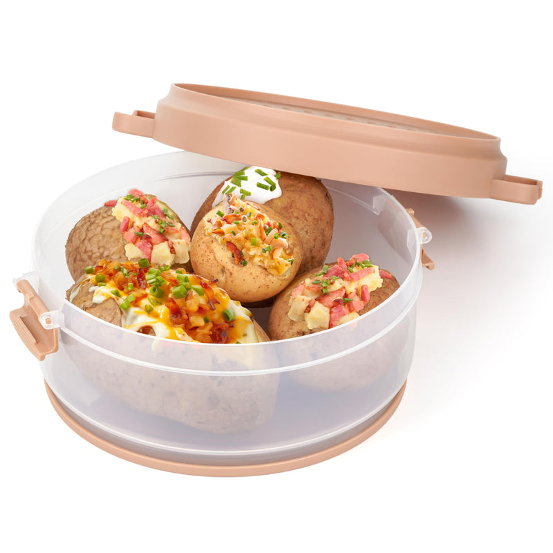 Vaporizador de patatas  para microondas
