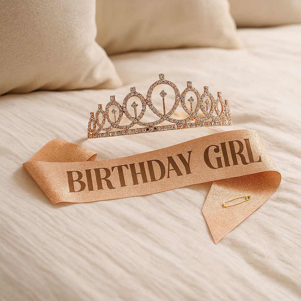Kit de fiesta diadema más banda de cumpleaños - Dressygt