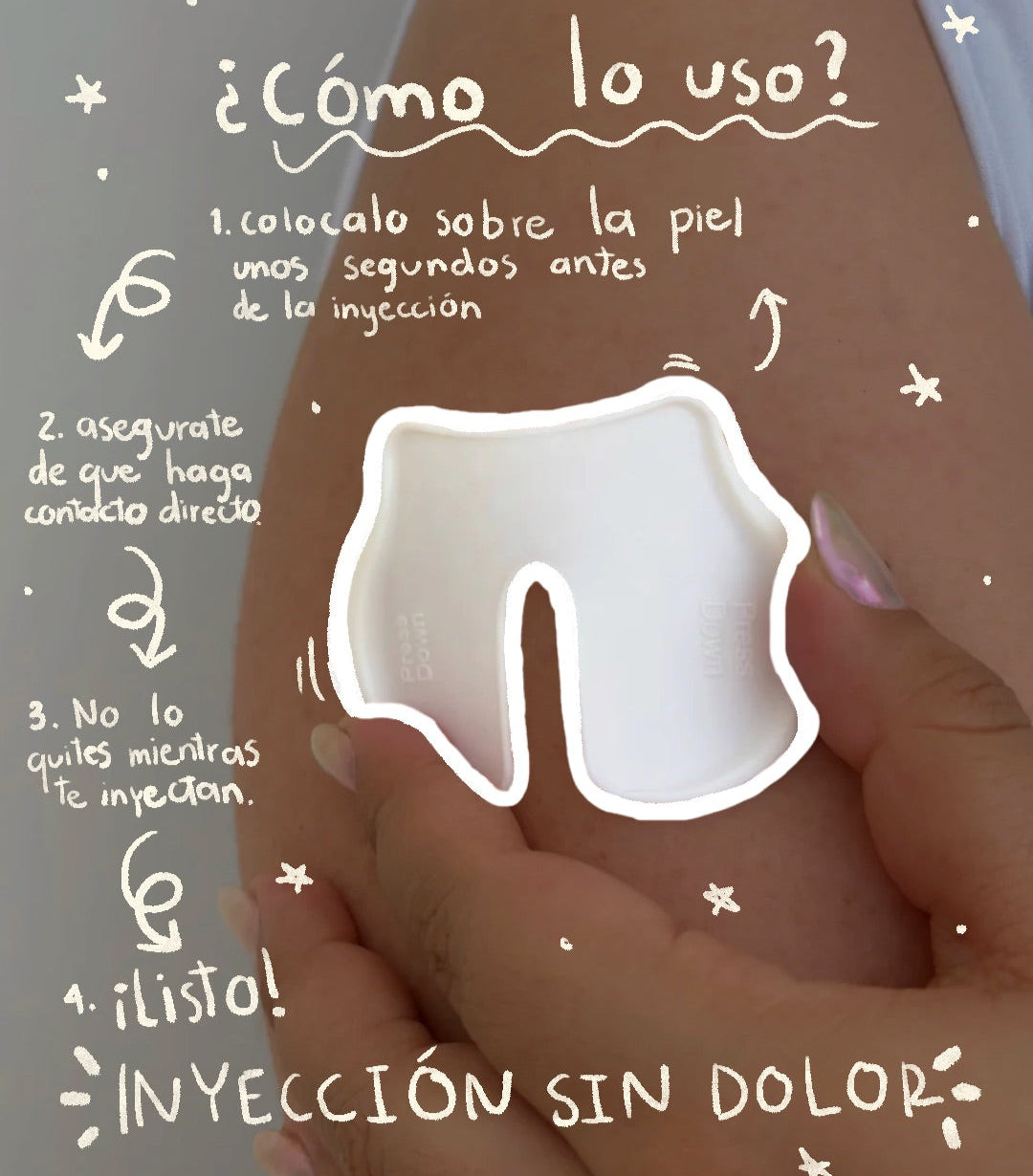 Paquete de 4 Reductor de dolor