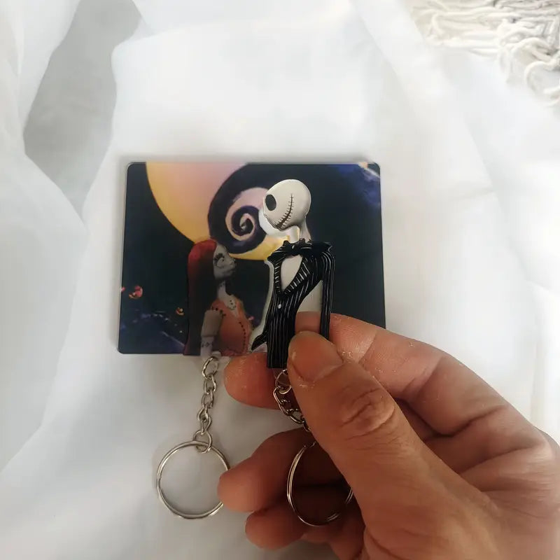 Set de llaveros con base para parejas Jack y Sally - Dressygt