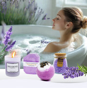 Kit de spa completo de lavanda