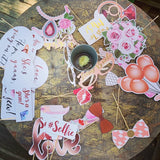Accesorios para fotos de team bride