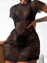 Conjunto de traje de baño con salida de baño