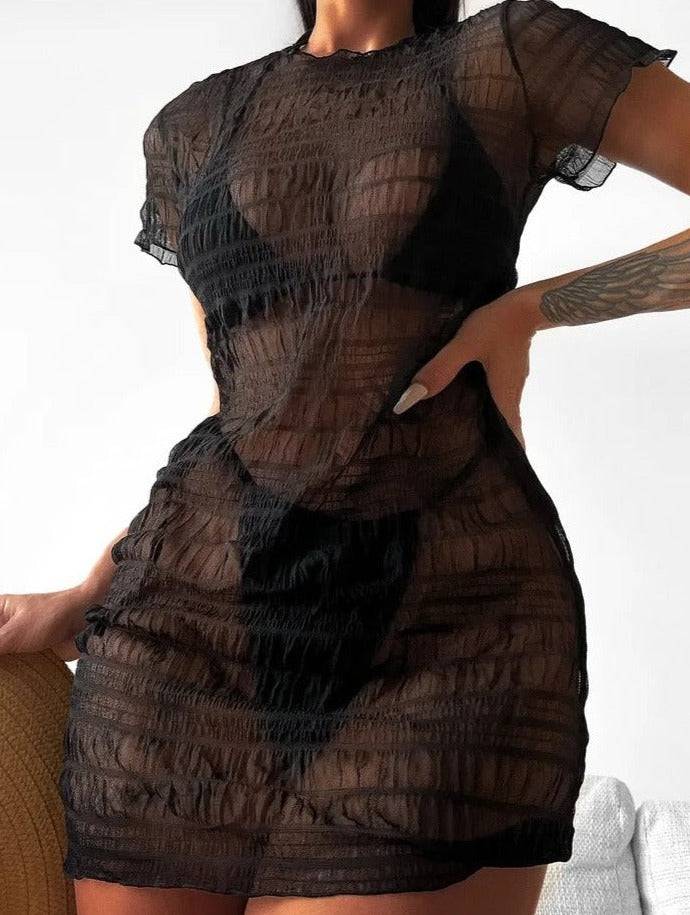 Conjunto de traje de baño con salida de baño