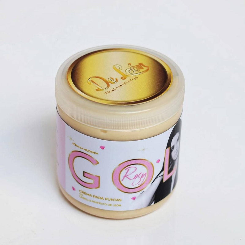 Crema para puntas Gold de cabello Perfecto de leon