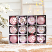 Set de esferas navideñas decorativas