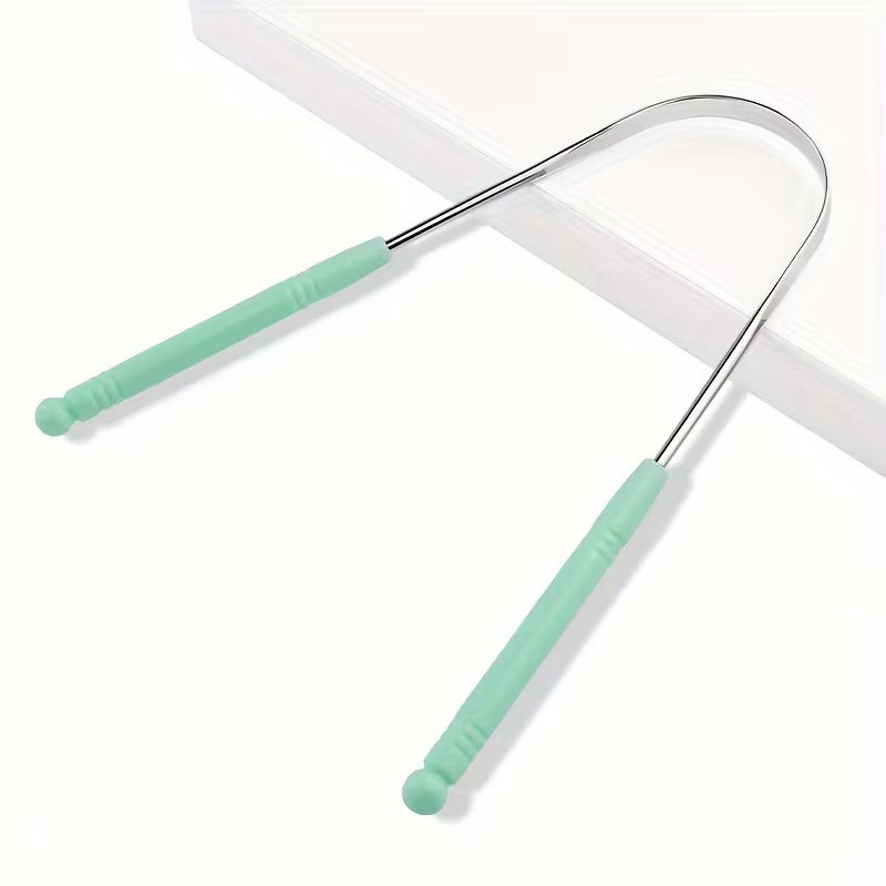 Limpiador de lengua de acero inoxidable