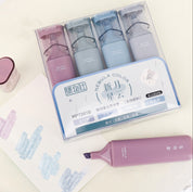 Resaltadores pastel con glitter - Dressygt