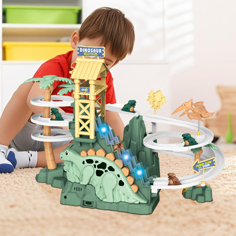Juguete de dinosaurios con toboganes - Dressygt