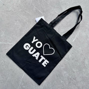 Tote bag con estampado de Yo amo Guate