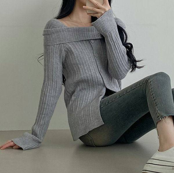 Sueter chic sin hombros - Dressygt