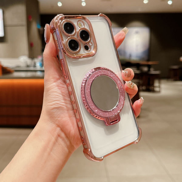 Pop-socket para teléfono con espejo