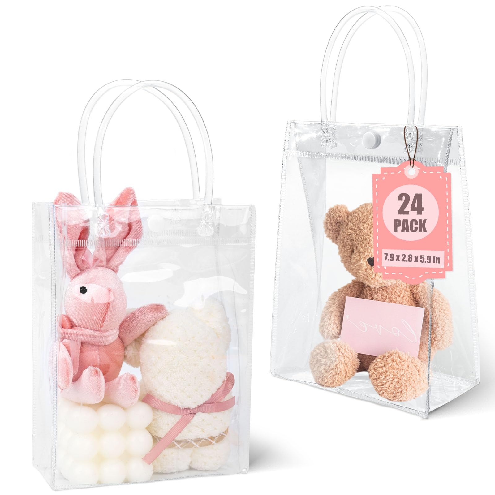 Bolsa mediana para regalo transparente - Dressygt