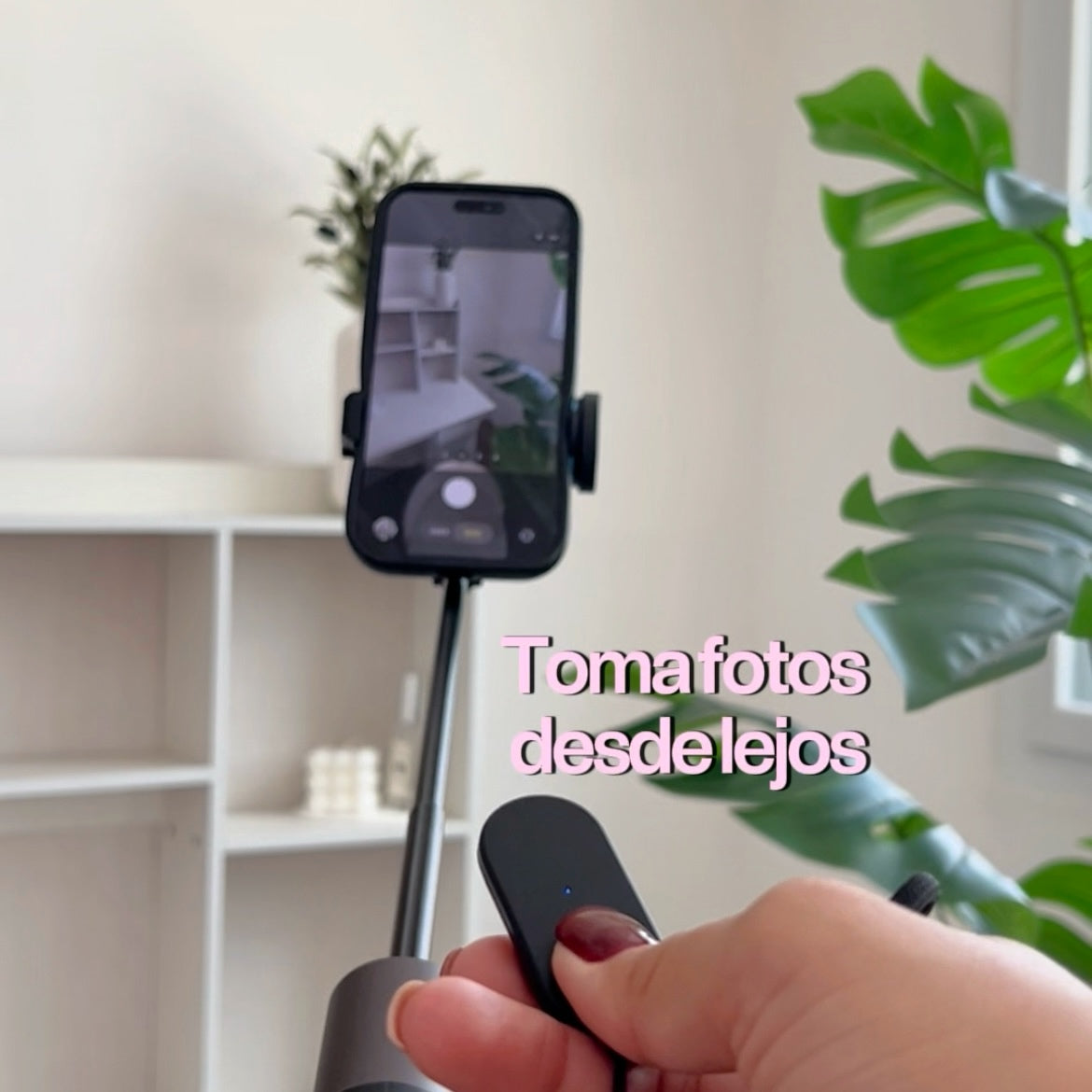 Selfie stick extensible con trípode integrado - Dressygt