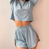 Conjunto de short y blusa