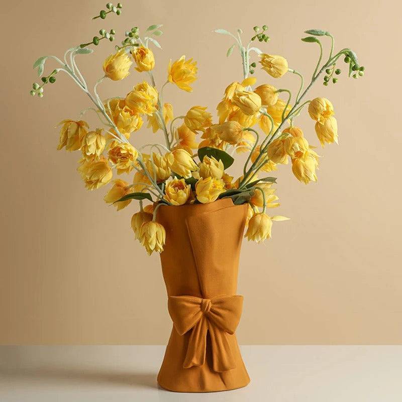 Florero en forma de pañuelo