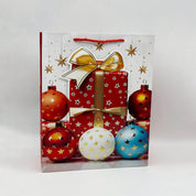 Bolsa de regalo navideña mediana