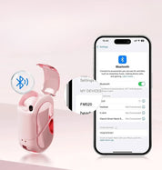 Audífonos inalámbricos en forma de corazón