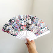 Abanico plegable con estampado - Dressygt