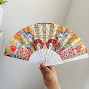 Abanico plegable con estampado - Dressygt