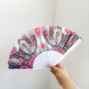 Abanico plegable con estampado - Dressygt