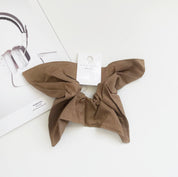 Scrunchie tipo moño cuadrado