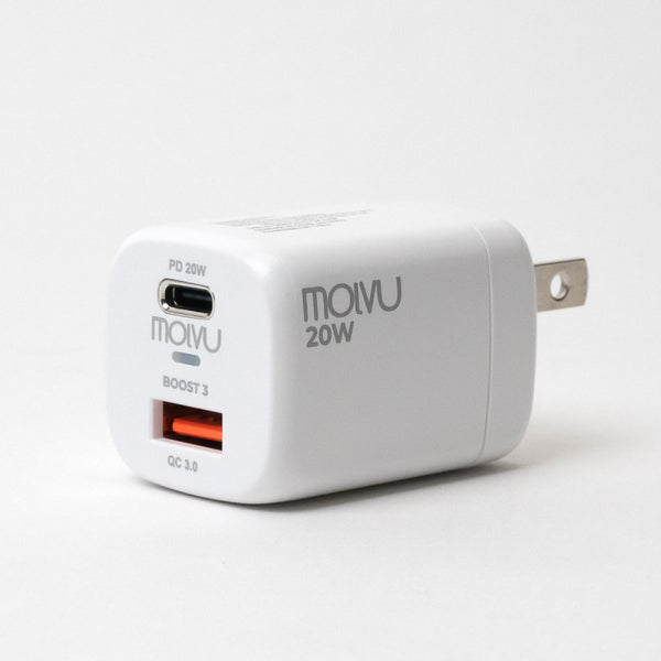 Cargador Boost3 de pared Dual USB y USB-C