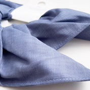 Scrunchie tipo moño cuadrado