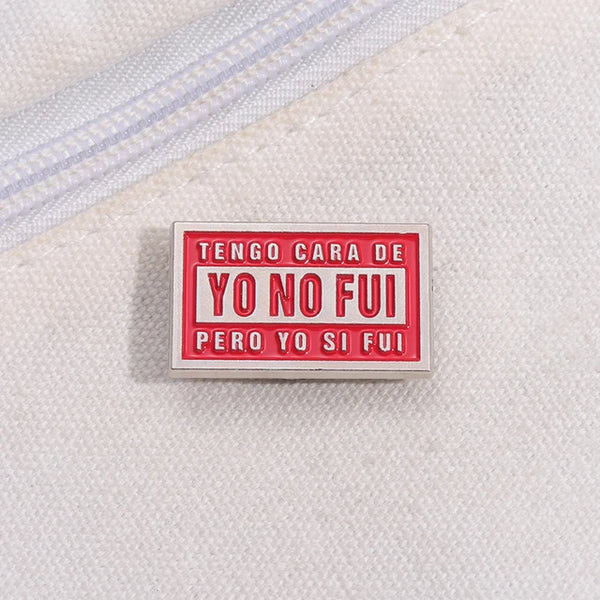 Pin de Yo No Fui