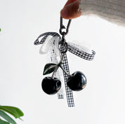 Llavero de cerezas vintage con listón - Dressygt
